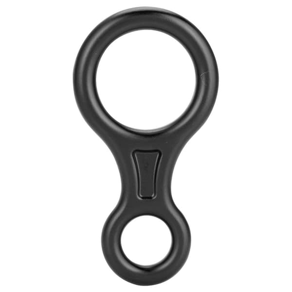 35KN Figur 8 Nedfirer Rappelring Sort Klatre Redningsudstyr