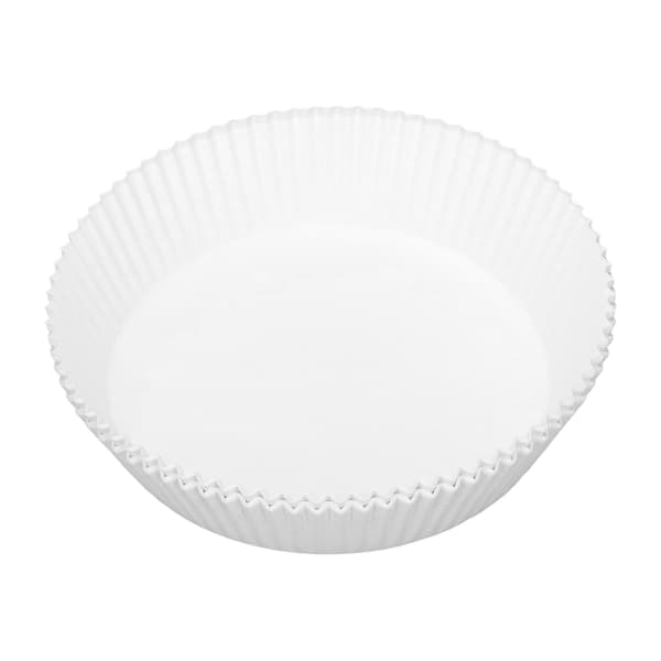50 stk. Engangs Bakekopper Oljepapir Non-Stick for Dessertbutikk Hvit