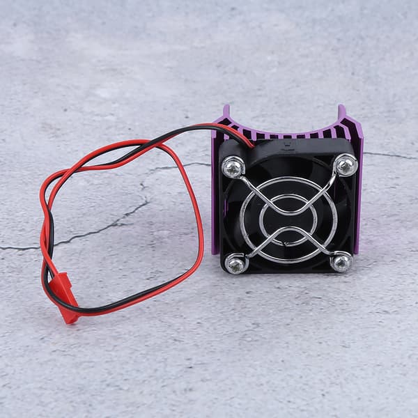 36 mm Diameter Køleventilator Køleplade til 1 10 RC Bil 540 3650 3660 3670 Motor Lilla