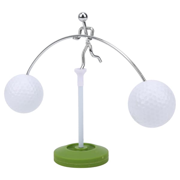 Mini Golfboll Balansställ med Bas Hemmakontor Skrivbordsdekor