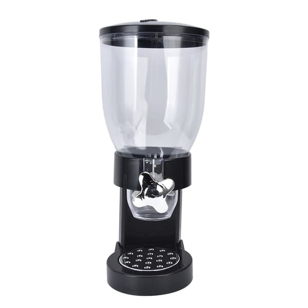 17,5 oz Transparent Korn Dispenser Gummibase Ris Opbevaringsbeholder