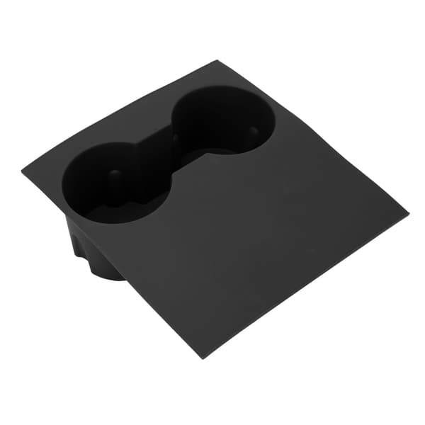 Midtkonsoll koppholder silikonmateriale ripebestandig erstatning for Tesla Model 3 Model Y svart