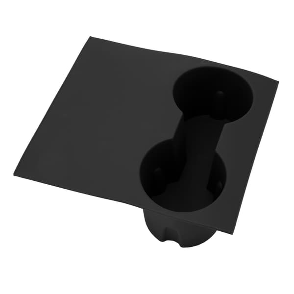 Midtkonsoll koppholder silikonmateriale ripebestandig erstatning for Tesla Model 3 Model Y svart