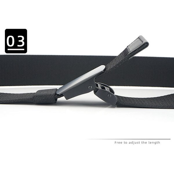 Nylon stof bælte skåret til at passe til militære bælter til mænd med flip spænde til fars dags gave 120 cm, lys grå1