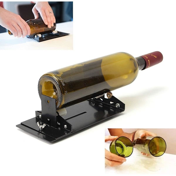 Öl Vinglas flaskskärare glaskopp DIY glas flaskskärare verktyg
