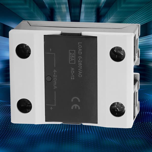 BRM 25LA SSR Solid State Relé Elektronisk Industrielt Tilbehør Aluminiumbase