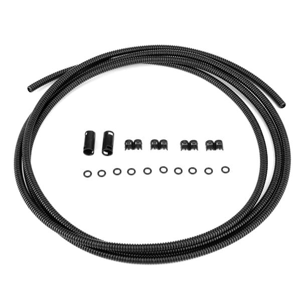 Bilskjermspyler Slange Korrugert Rørsett Universal Tilbehør 250cm / 98.4in