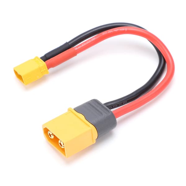XT30 til XT60-stik 16AWG adapterkabel til B6 LiPo batterioplader