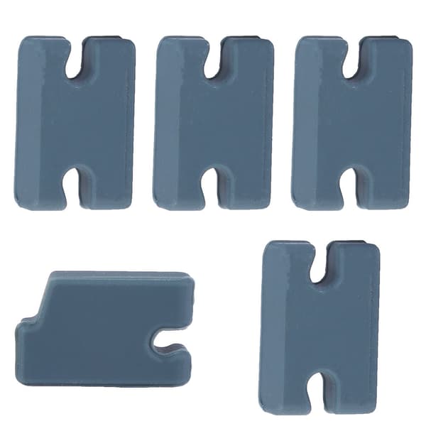 5-delars PVC-kompatibelt Tab Infill Surfboard Tillbehörsset