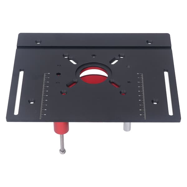 Manuel Router Lift Platform System Kit Router Bord Sav Indsats Bundplade Sort