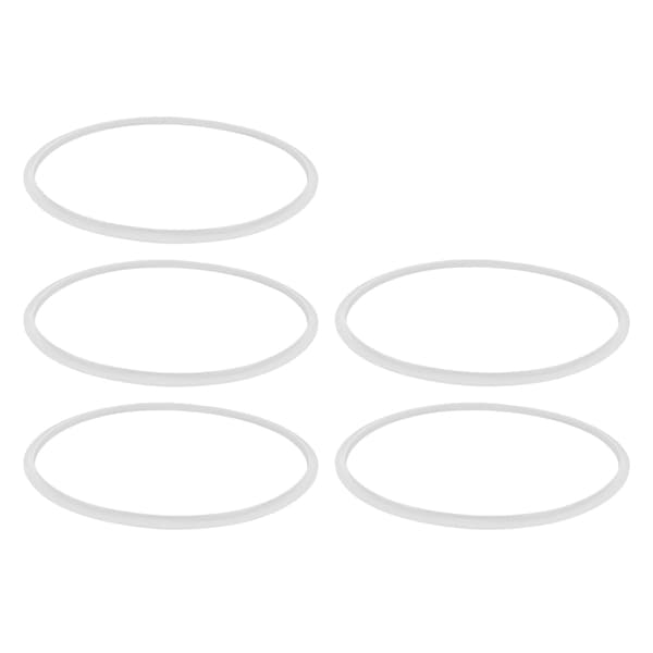 Silikonpackning Tätningsring Ersättning 20cm Tryckkokare Hem 5ST