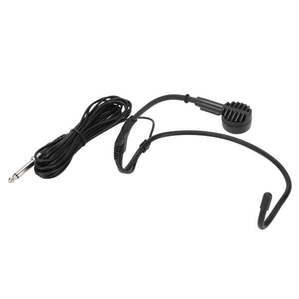 6,35 mm Ergonomisk Dynamisk 5 m Trådbundet Headset Mikrofon för Karaoke Högtalare Förstärkare Undervisning