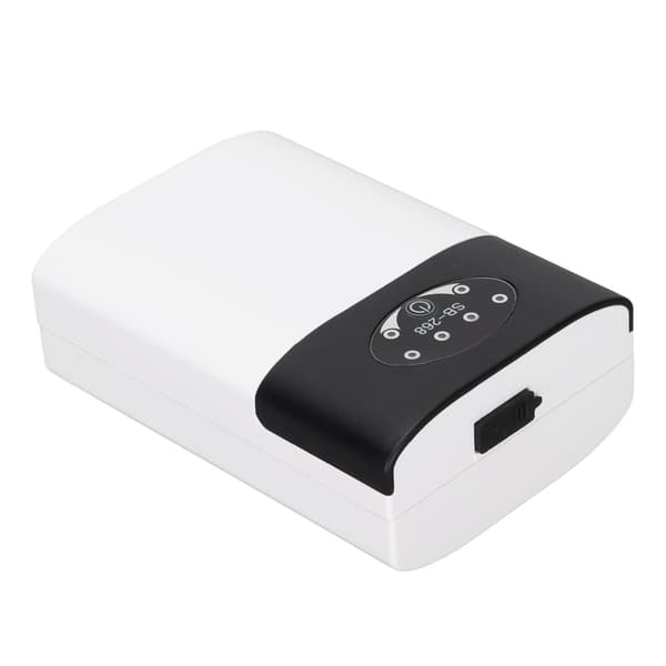 Tyst AC DC Dubbelladdning Låg Förbrukning Stabil Mini Akvarium Luftpump