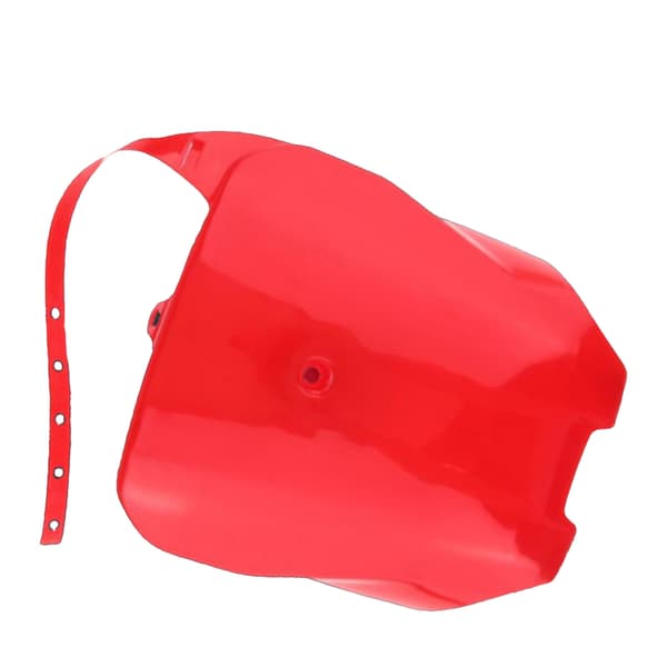 Motorsykkel Frontnummerplate Robust Høy Ytelse Plastnummerplate for CRF70 Rød