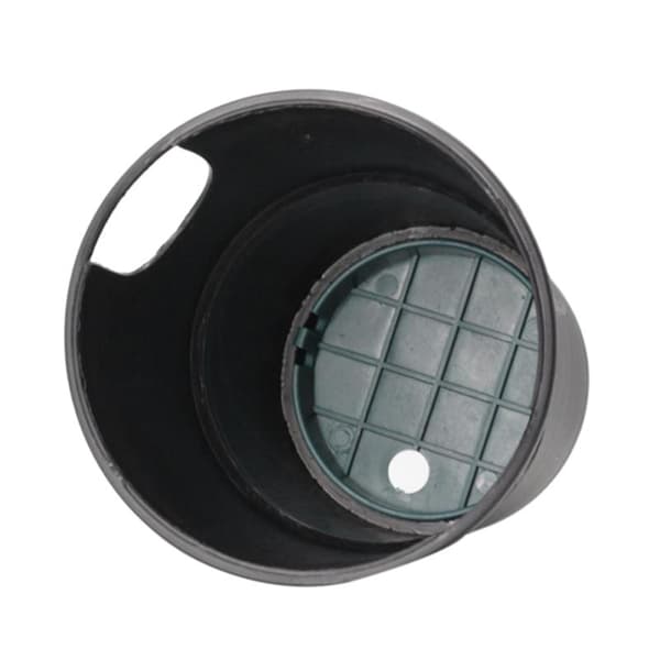 6 tums trädgårdsgräsmatta underjordisk ventillåda lock Plast sprinklerbevattningsventillock