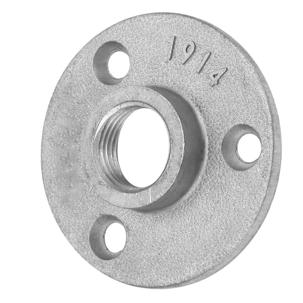 Aluminiumslegering 65mm DN15 3-hulls flensrørbase gjenge gulvflens 10 stk
