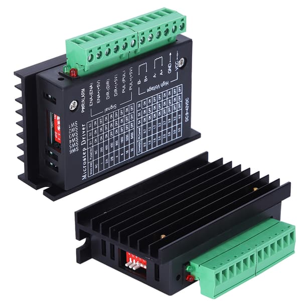 TB6600 CNC-drivrutinsstyrenhet 32 underindelning 4.0A 42V stegmotorstyrningsmodul 42 57