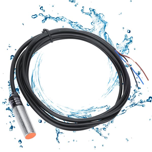 Vanntett 3-leder NPN NO Nærhetssensor PR12-2DP DC12-24V 50/60Hz 200mA