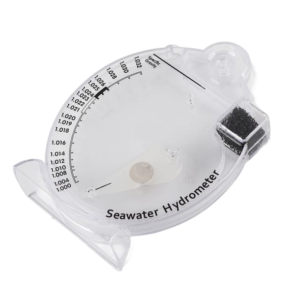Hydrometer Salthalt Specifik Vikt Test Saltvattenkoncentration Akvarieverktyg HD T H018