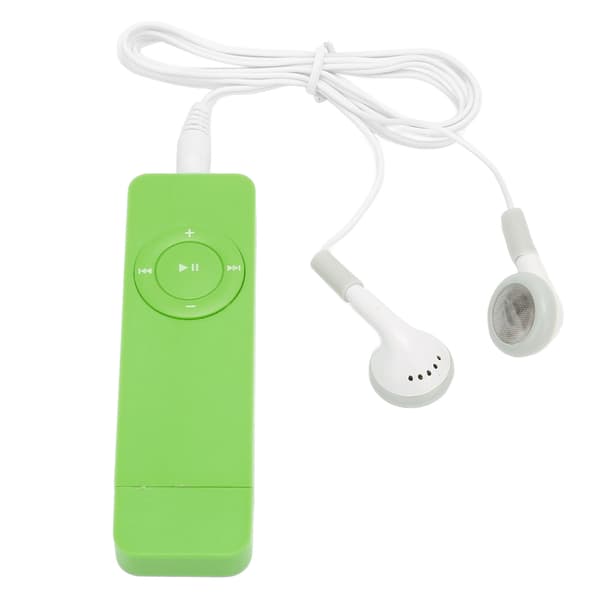 MP3-afspiller Lossless Audio Support 64GB Mini Musikafspiller til Studerende Grøn Rejse