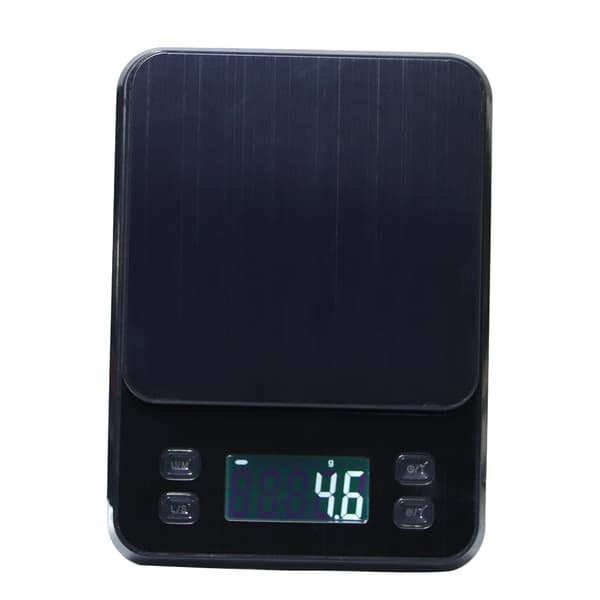 Mini digital kjøkkenvekt for kaffe med timer