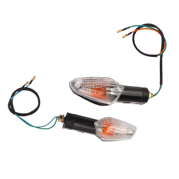 2:a motorcykelblinkers Blinkerbyte för CBR250 250R CB300F CBF125 CBF150 2013-2017 Transparent lins