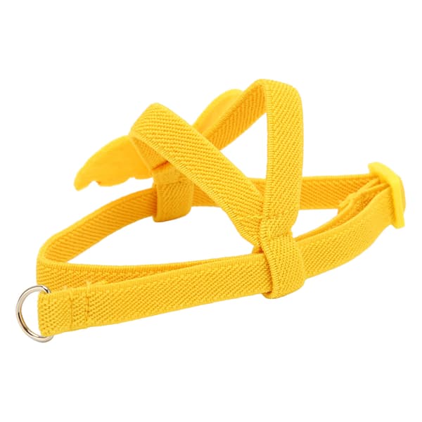 Papegøje Træningsline Elastisk Flyveguide Snor 36cm 14.17in Gul