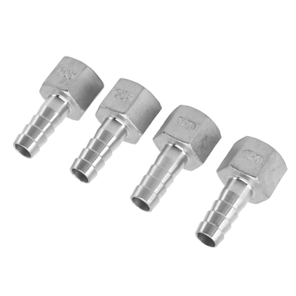 13 mm 4 tommer rustfrit stålrørsfittings til ølkøler, halv sving slangekobling