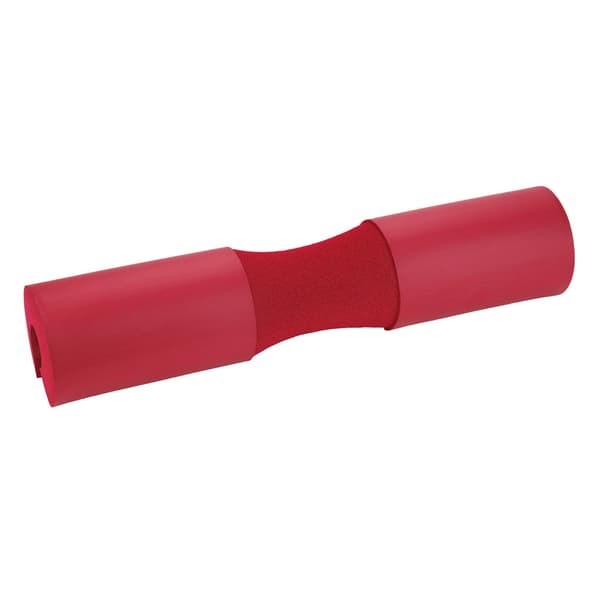 Röd tyngdlyftningsskivstång Squat Pad Nacke Axel Skyddsutrustning