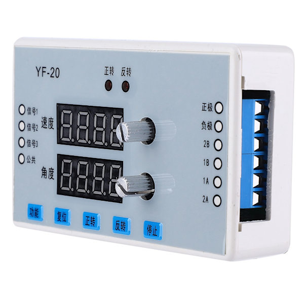 7-30V DC Digital Display Stepper Motor Hastighetskontroller Guvernør Driver Modul
