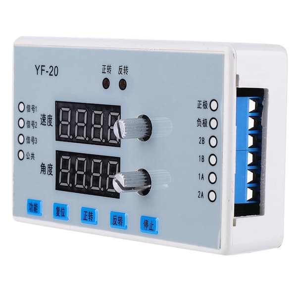 7-30V DC Digital Display Stepper Motor Hastighetsregulator Styrmodul