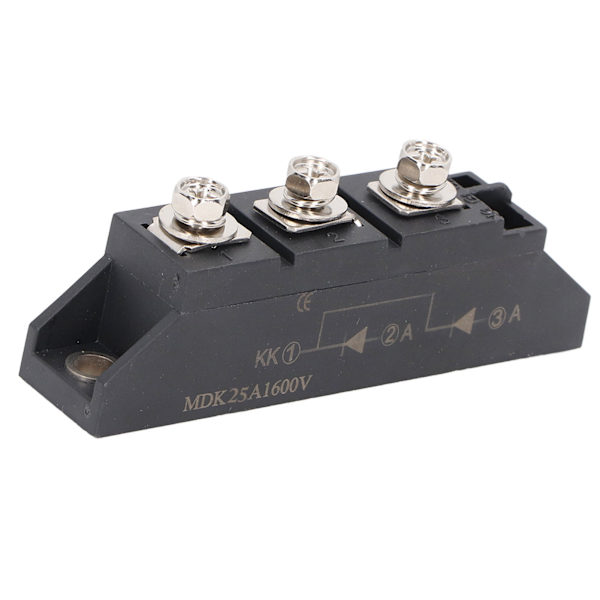 Diodelikerettermodul Anti-Reverse Bridge Fælles Katode 2 ind 1 ud til PV-system 1600V MDK 25A