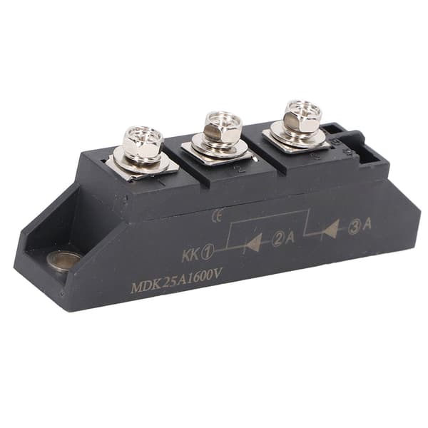 Diodelikriktarmodul Anti Reverse Bridge Common Cathode 2 inn 1 ut for PV-system 1600V MDK 25A