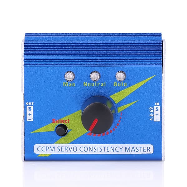 RC Fly Bil Båt Motor Servo Tester Elektronisk Hastighetskontroller