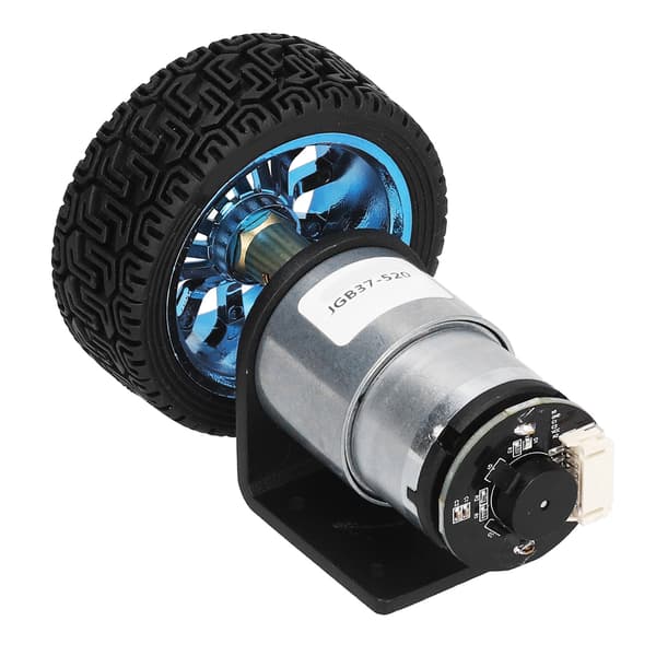 12V 76RPM Enkoder Motorsett Balansebil Girmotor med Hjul