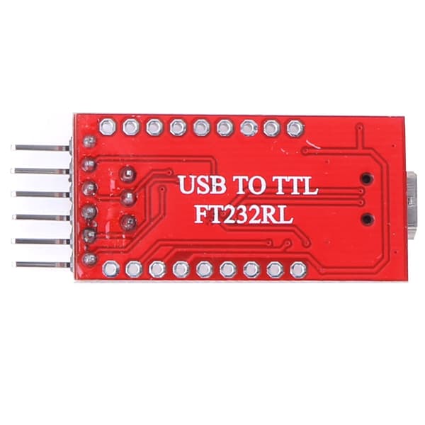 FT232RL USB 2.0 til TTL Seriell Konverter Modul 3.3V 5V Mini Adapter