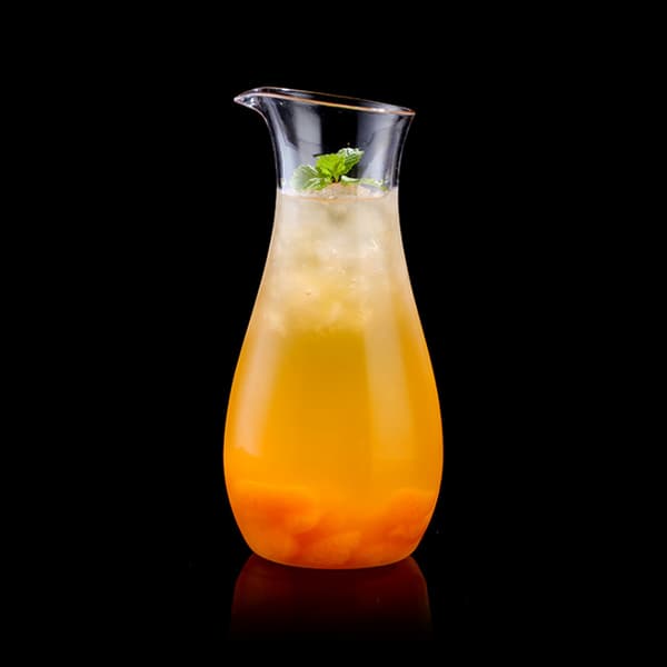 Transparent Akryl Saftflaske - Elegant Drikkecontainer til Bar og Hjem