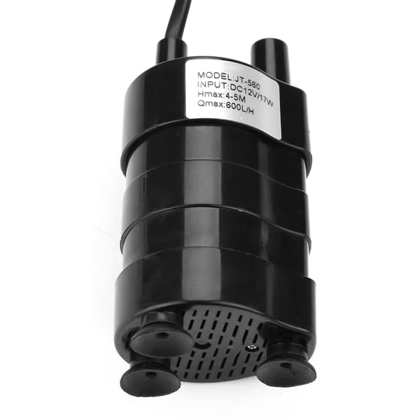 Børsteløs senkbar vannpumpe 12V DC høyt trykk 20C til 90C
