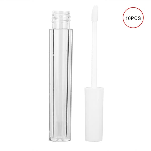 10 st 2,5 ml DIY Läppglansrör Tomma Kosmetiska Läppglansbehållare Flaskor