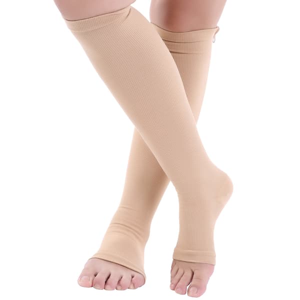 Stödstrumpor för åderbråck Nude L XL