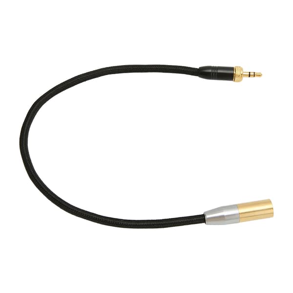 3,5 mm til Mini XLR-kabel Forgyldt 3-polet Stereo Audioadapter til BMPCC videokamera