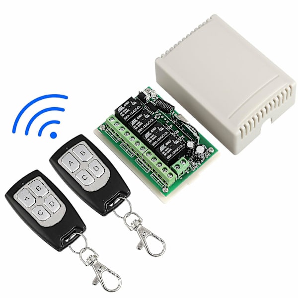 relä Trådlös Rf Fjärrkontroll Switch & Transmitter