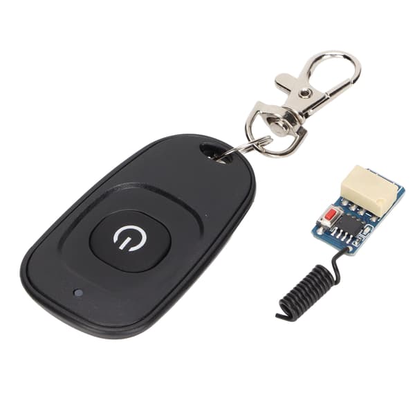Trådlös Fjärrkontroll Switch DC12V Enkelknappsrelä RF-sändare Bilfjärrkontroll Smart Hem