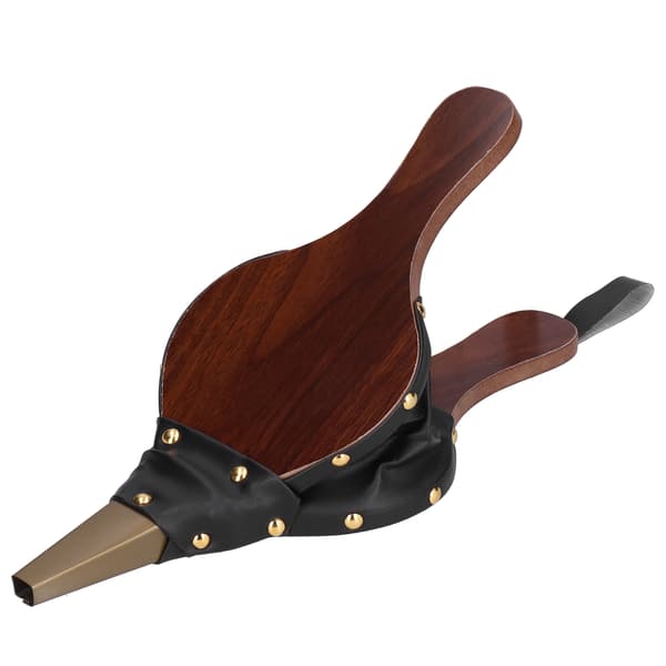 Bärbar Manuell Träblåsbälg Utomhus Camping BBQ Eldverktyg