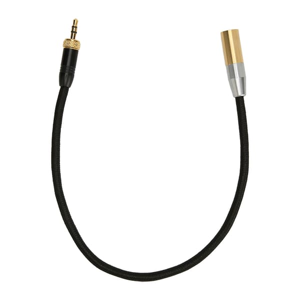 3,5 mm til Mini XLR-kabel Gullbelagt 3-pinners stereolydadapter for BMPCC videokamera