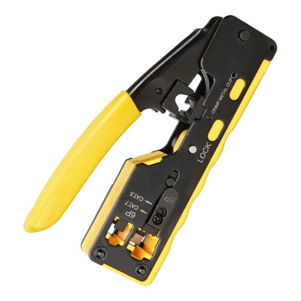 Flerfunktionsreparationsverktyg, kompressionsverktyg med dubbla ändamål (gult handtag)