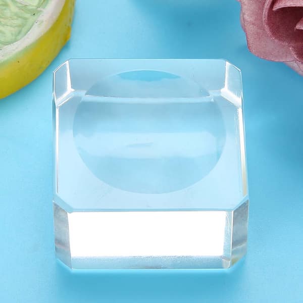 Krystal Eyelash Extension Tool Eyelash Glue Holder Klæbemiddel Stand 3 cm