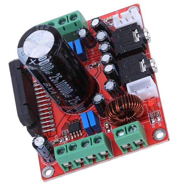 Bil Audio Forstærkerkort TDA7850 Chip BA3121 Støjreduktion 4x50W