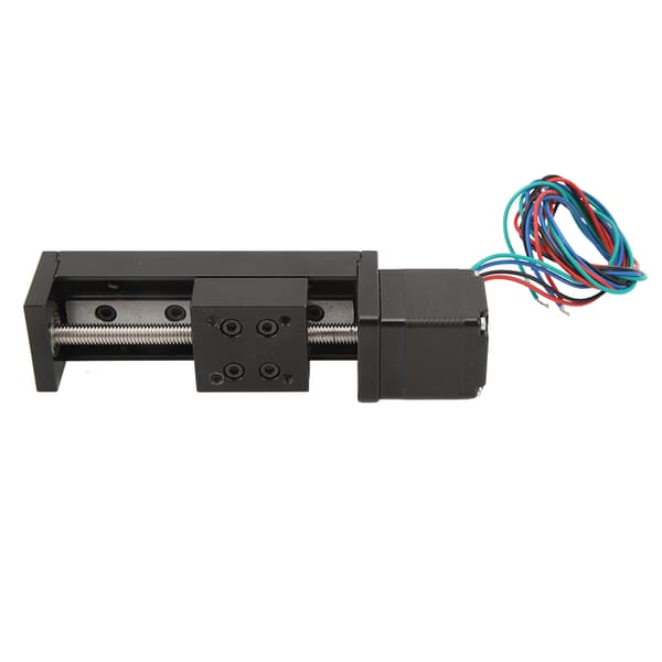 Mini Lineær Skinne Guide Slide Aktuator Stepper Motion 50mm Slaglængde DIY CNC Router Dele