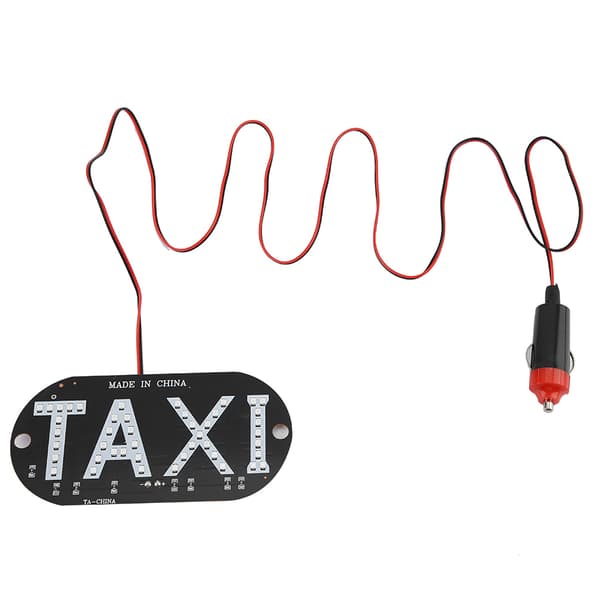 12V Taxi frontrute interiør indikatorlys LED-skilt